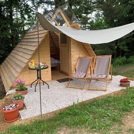 Campsite Hillside Bio Glamping
