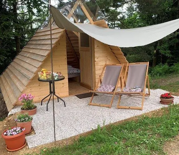 Campsite Hillside Bio Glamping