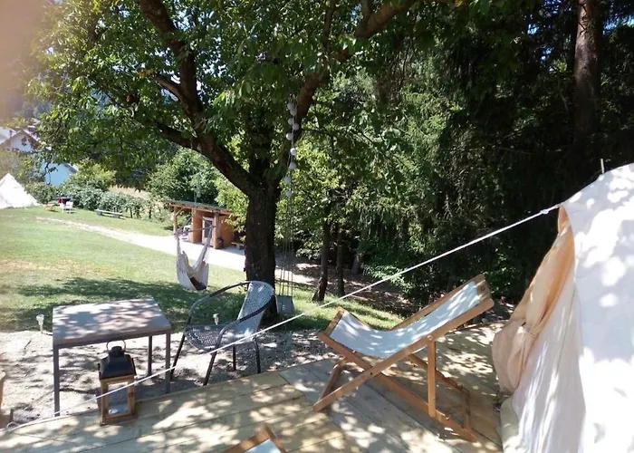 Campsite Hillside Bio Glamping Prebold