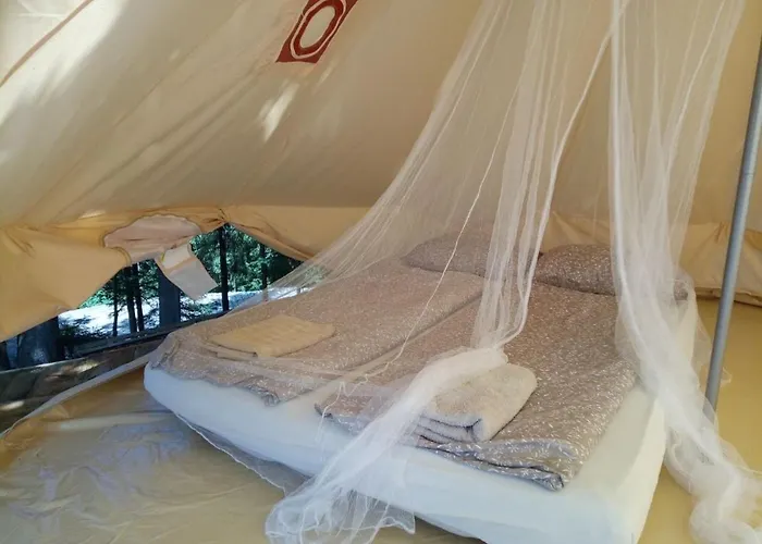 Campsite Hillside Bio Glamping Prebold