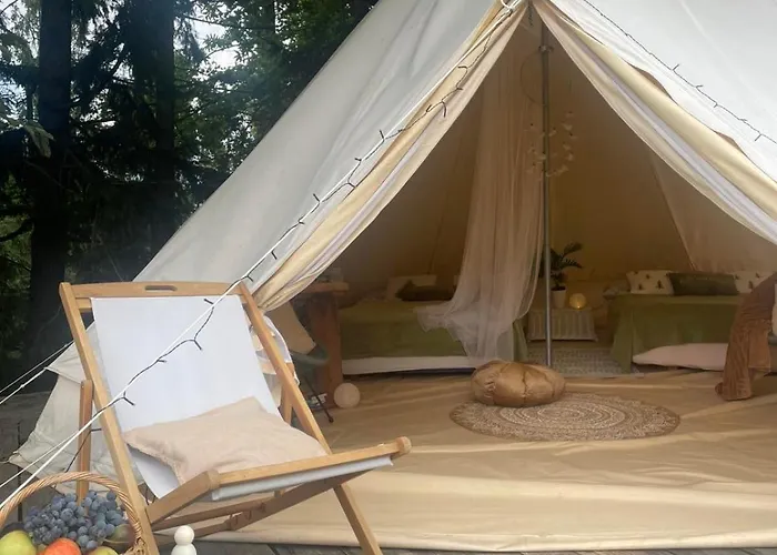 Campsite Hillside Bio Glamping Prebold